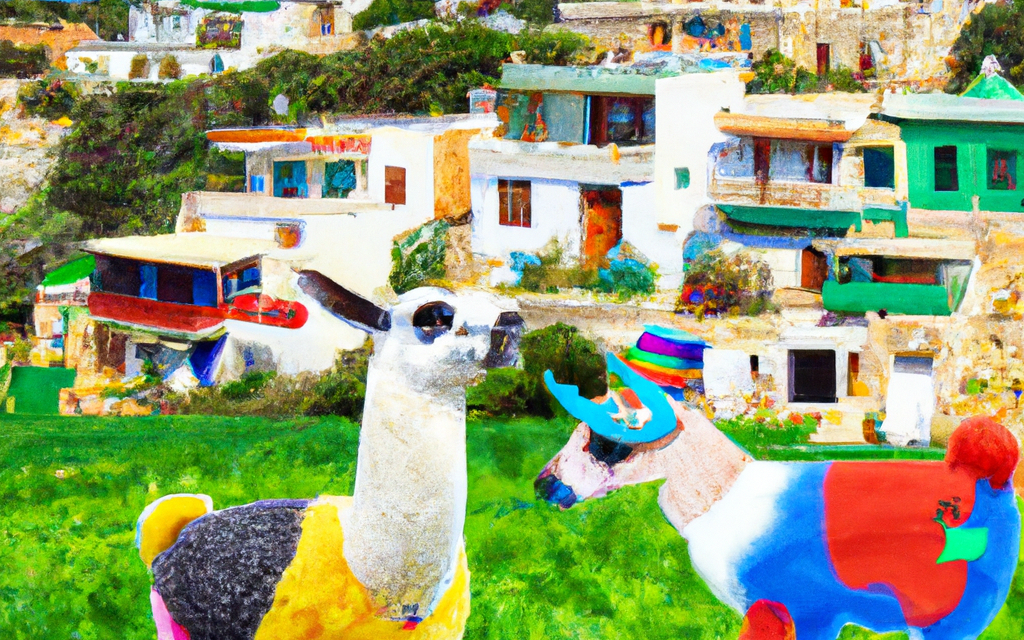 Chasing Sneakers: A Hilarious Adventure in Malta by Luigi the Llama and Giorgio the Goat