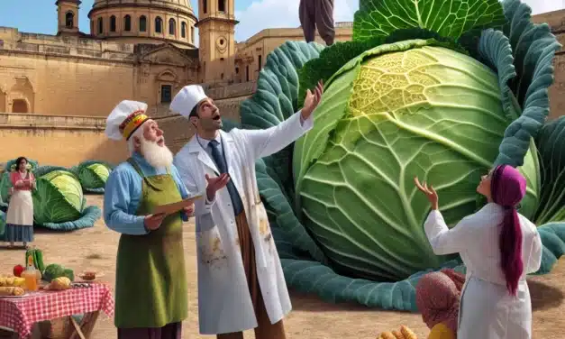 The Great Mdina Cabbage Caper: A Botanical Ballet in Malta