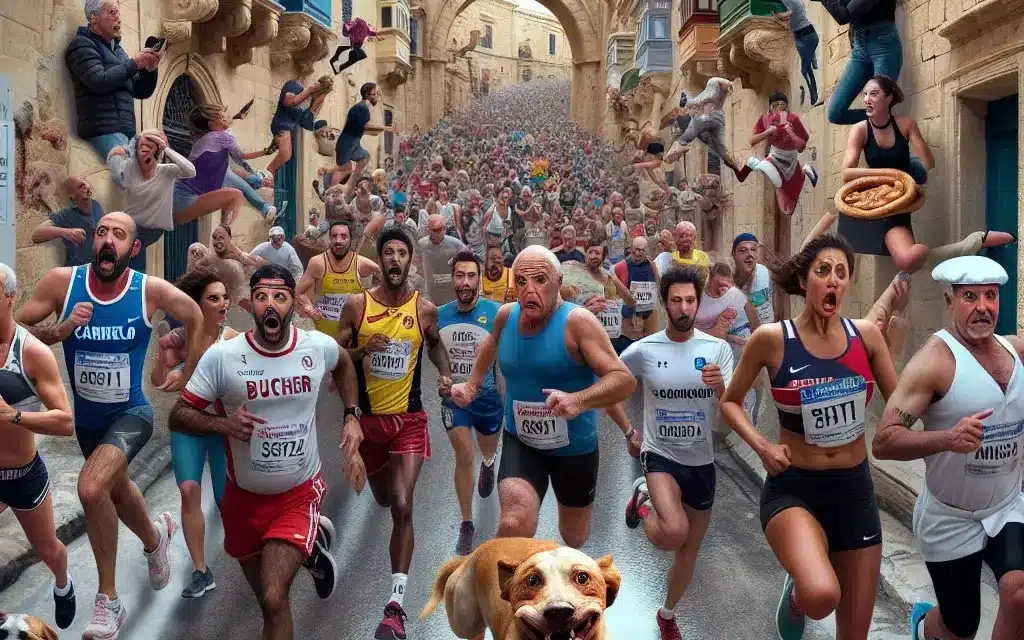 The Great Mdina Marathon Mix-Up: Marathon Madness in the Silent City, Characters on the Run, and a Comedy Sketch Through Maltese Streets