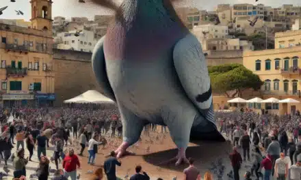 The Great Valletta Pigeon Conundrum: A Feathery Fiasco