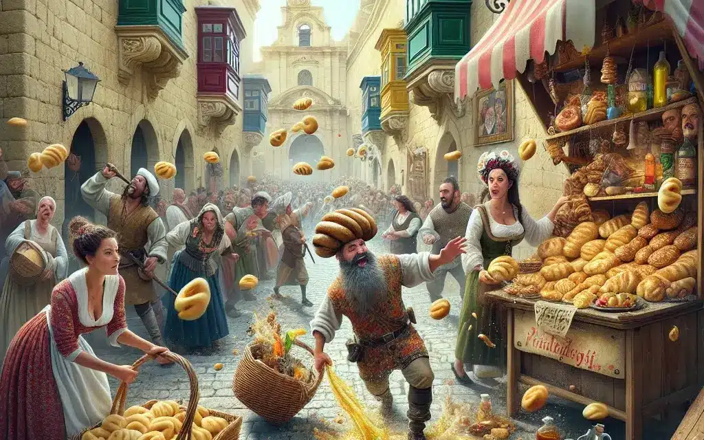 The Great Maltese Mix-Up: A Medieval Feast of Pastizzi and Hilarity
