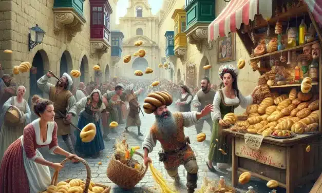 The Great Maltese Mix-Up: A Medieval Feast of Pastizzi and Hilarity