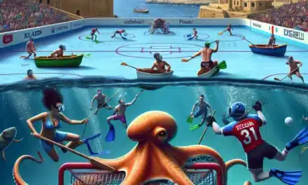 Taħt il-Lenti: The Underwater Hockey Championship in Gozo – A Whimsical Tale of Sports, Sea Creatures, and Scrumptious Eats
