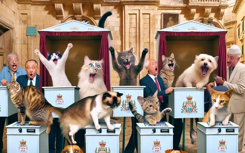 Malta’s Most Unusual Election: Cats, Dogs, and Karaoke Machines