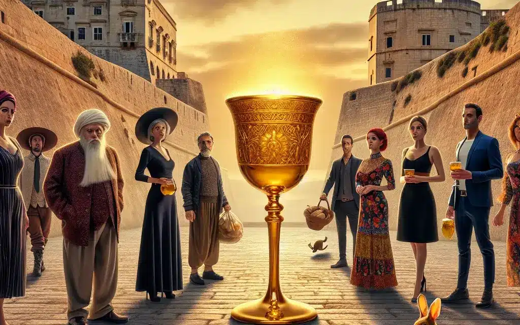 The Great Gozitan Goblet Gamble: A Mysterious Invitation, Gathering, and Gamble – A Twisted Lime Twist of Fate in Valletta Reveals the Prosperous Conclusion – A Peculiar Tale from the Heart of Gozo with an Unexpected Epilogue