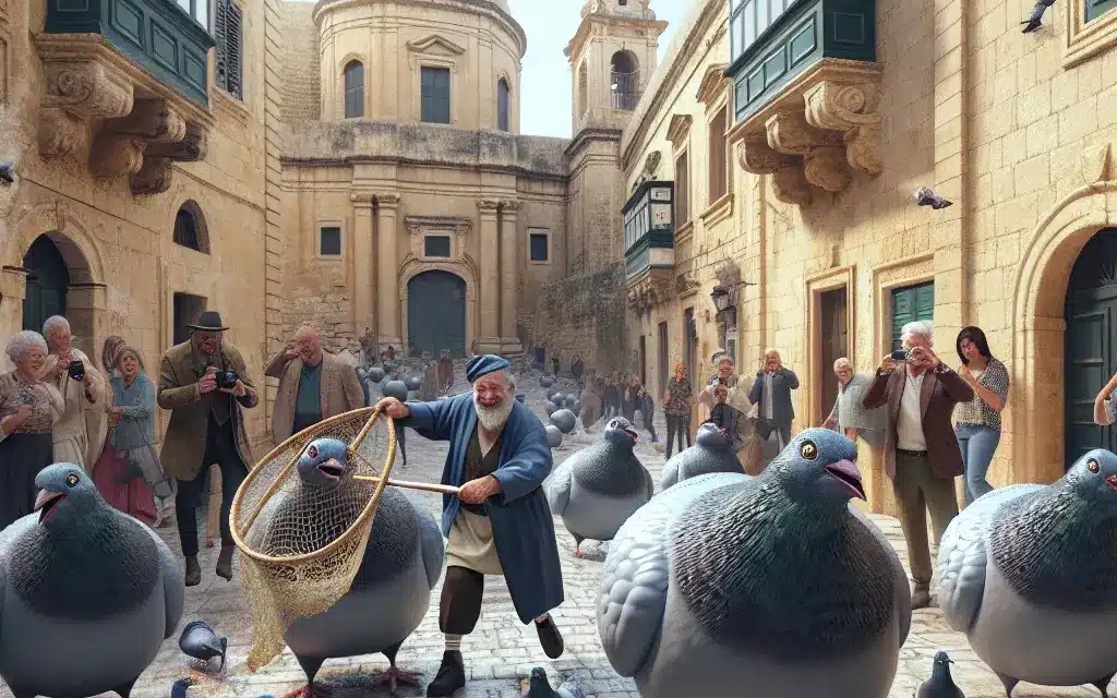 The Great Pigeon Plot of Mdina: A Feathered Conspiracy Unveiled