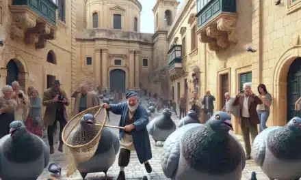 The Great Pigeon Plot of Mdina: A Feathered Conspiracy Unveiled