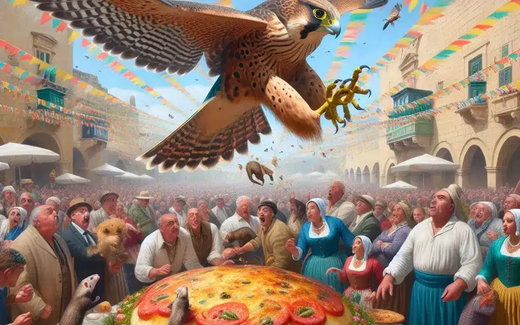 Falcons, Ferrets, and the Fiasco of the Frittata Festival: A Tale of Heroic Animals in Malta