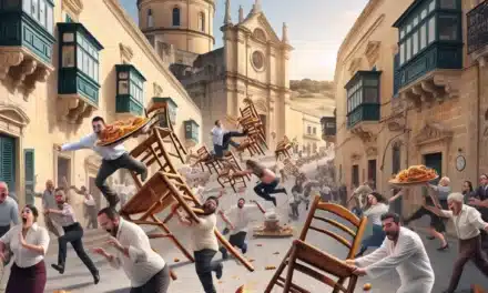 The Grand Mdina Musical Chairs Extravaganza: A Political Satire