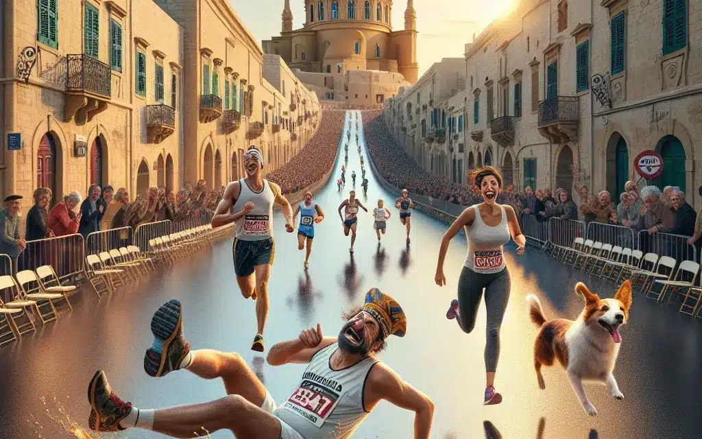 The Great Mdina Marathon Mishap: When Running Shoes Become Floatation Devices