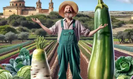 Maltese Farmer Creates ‘Gigantic’ Vegetables, Plans to Turn Gozo into Giant Produce Paradise