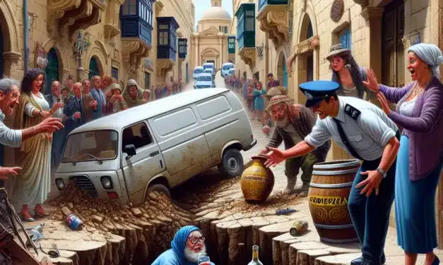 The Great Mdina Traffic Jam Caper: A Delightful Slice of Maltese Life