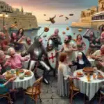 Of Knights, Nuns, and Navigators: A Serendipitous Scuffle in Sliema