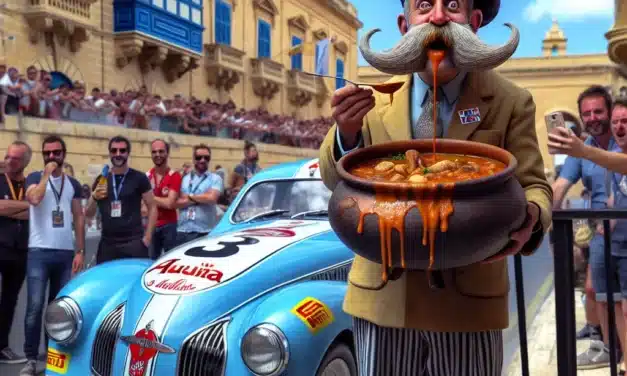 The Curious Case of Tony “Il-Bħalissa” and the Mdina Grand Prix: A Peculiar Pre-Race Ritual Gone Awry