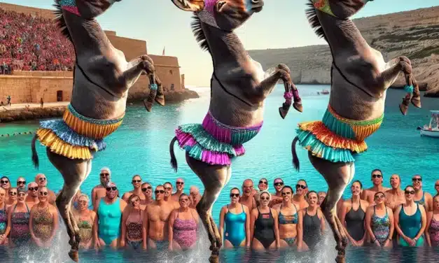 The Mysterious Case of the Synchronized Swimming Donkeys of Gozo: A Bizarre Bet Revealed!