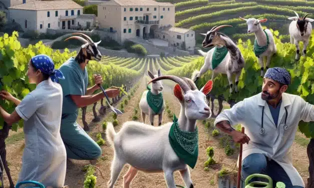 Eco-Conscious Goats take over Gozitan Vineyard: An Un-baa-lievable Tale!