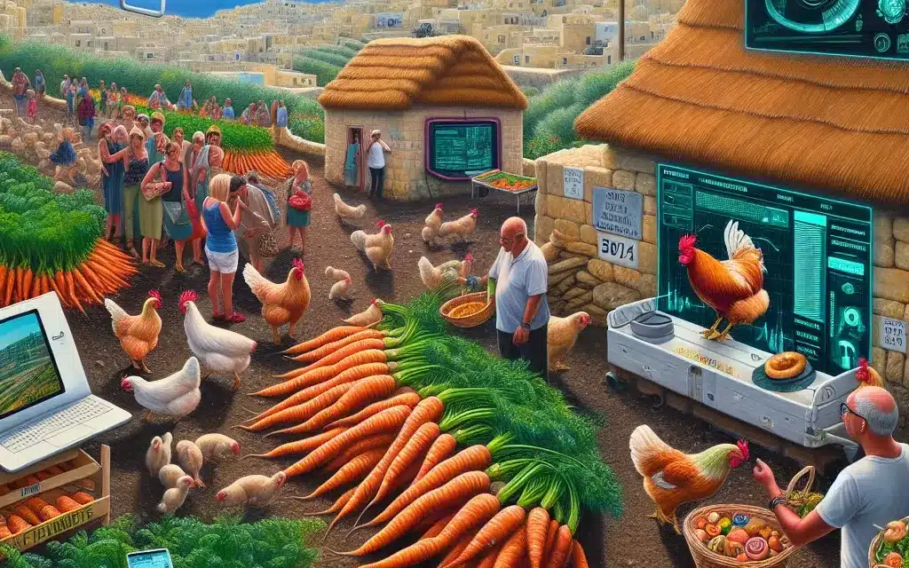 When Farmers Go Tech: A Maltese Saga of Smart Carrots and Wi-Fi Chickens