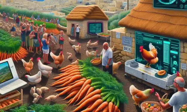 When Farmers Go Tech: A Maltese Saga of Smart Carrots and Wi-Fi Chickens