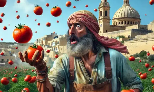 The Great Maltese Tomato Escapade: When Tomatoes Took Over Malta’s Streets