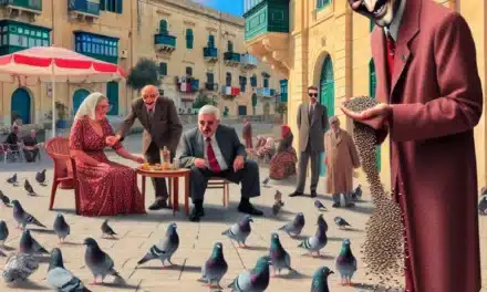 The Great Pigeon Plot of Sliema: A Mysterious Disappearance Leads to a Hauntingly Humorous Hunt for Harmony