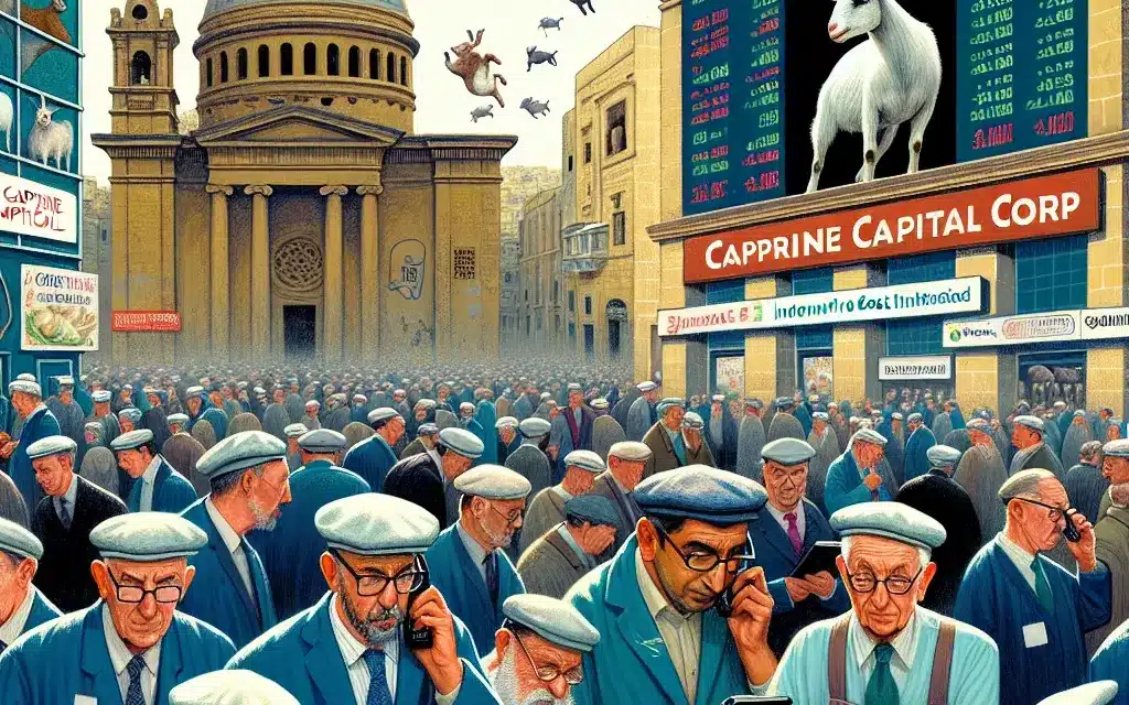 When Gozitan Goats Go Public: The Stock Market’s Baaa-ddest New Listing – Caprine Capital Corp and the Rise of Goats in Finance