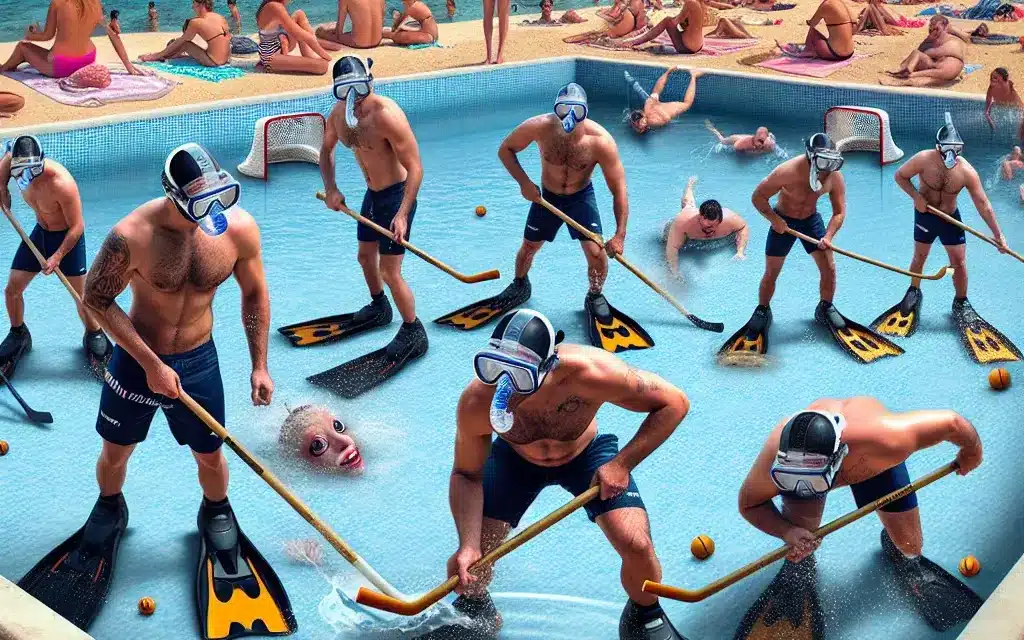 Malta’s Underwater Hockey Team: The Slippery Pastizzis – The Sea-Quaked Announcement, Biting Off More Than They Could Chew, Diving into the Deep End, An Unexpected Challenger, The Great Confusion of Valletta, A Splash of Drama, The Mysterious Move, The Twist Under the Surface, The Shocking Turn of Events, The After-Splash, The Buzz on Buzzinga