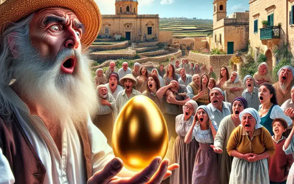 Fancy Fenech’s Fowl Fiasco: The Egg-stravagant Escapade in Żejtun