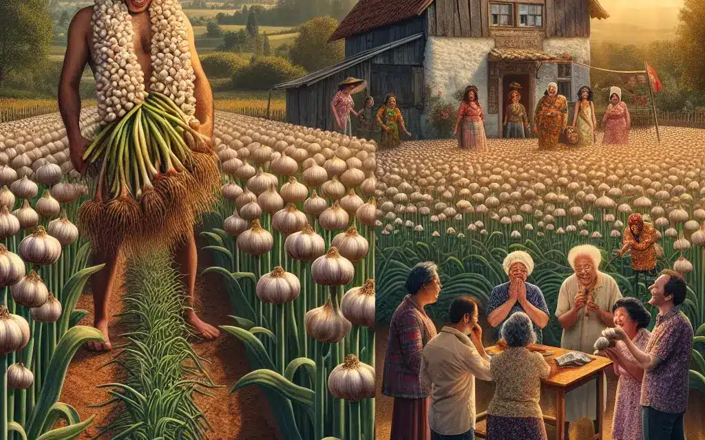 Farmhouse Fiasco: The Great Gozitan Garlic Galore – When Chickens Crow at Noon